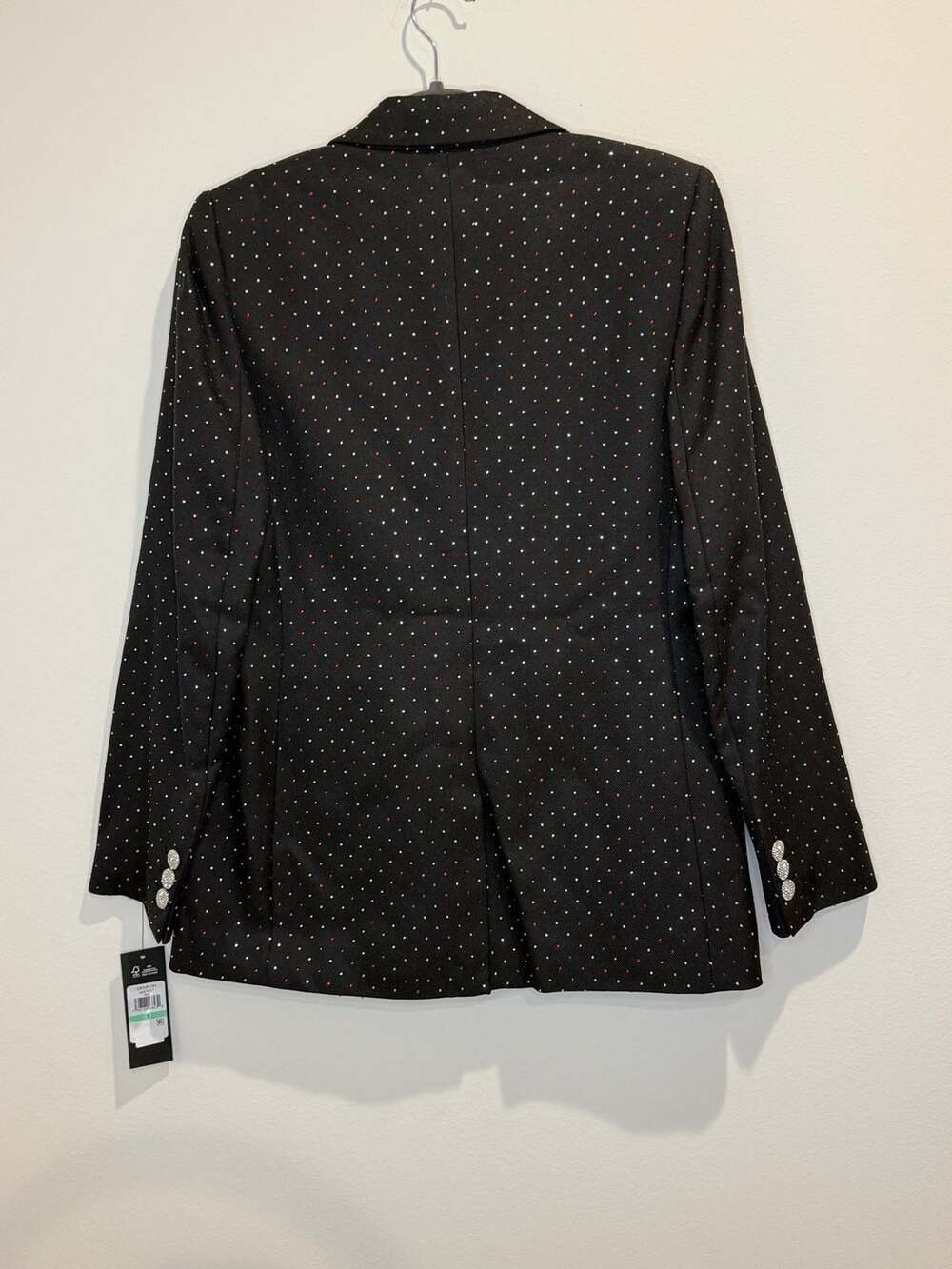 Karl Lagerfeld Paris Rhinestone Embellished Blazer Size 8 - Picture 6 of 13